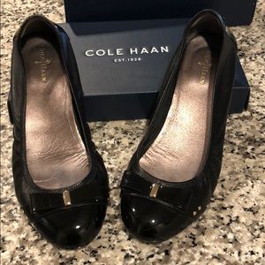 Cole Haan Ballet Flat- 8.5 black leather